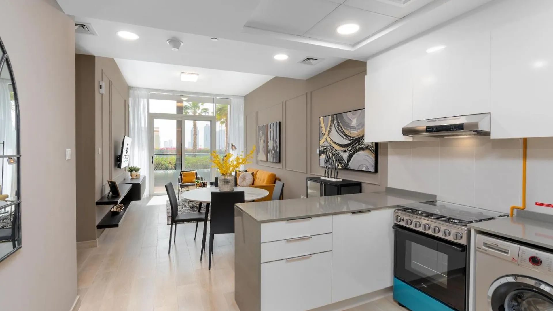 דירה דובאי Bloom Tower A District 10 - Beautifully Designed Spacious One Bedroom איחוד האמירויות הערביות
